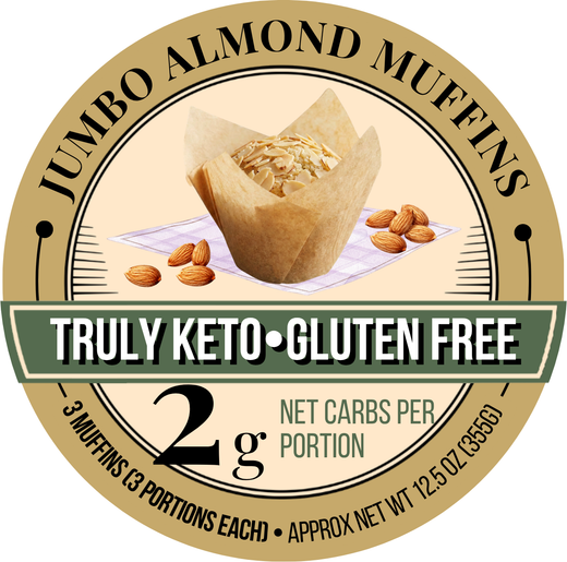 Jumbo Almond Muffins