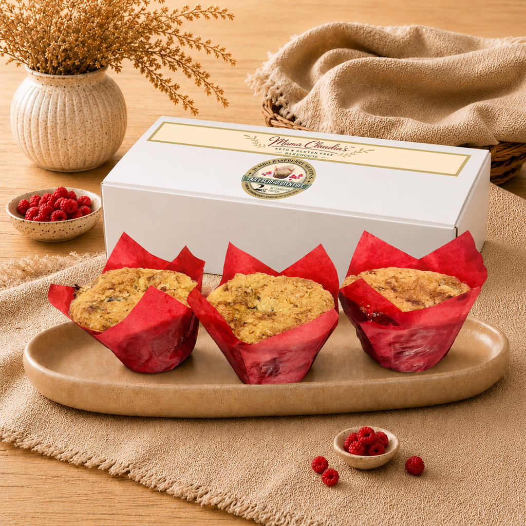Jumbo Raspberry Muffins