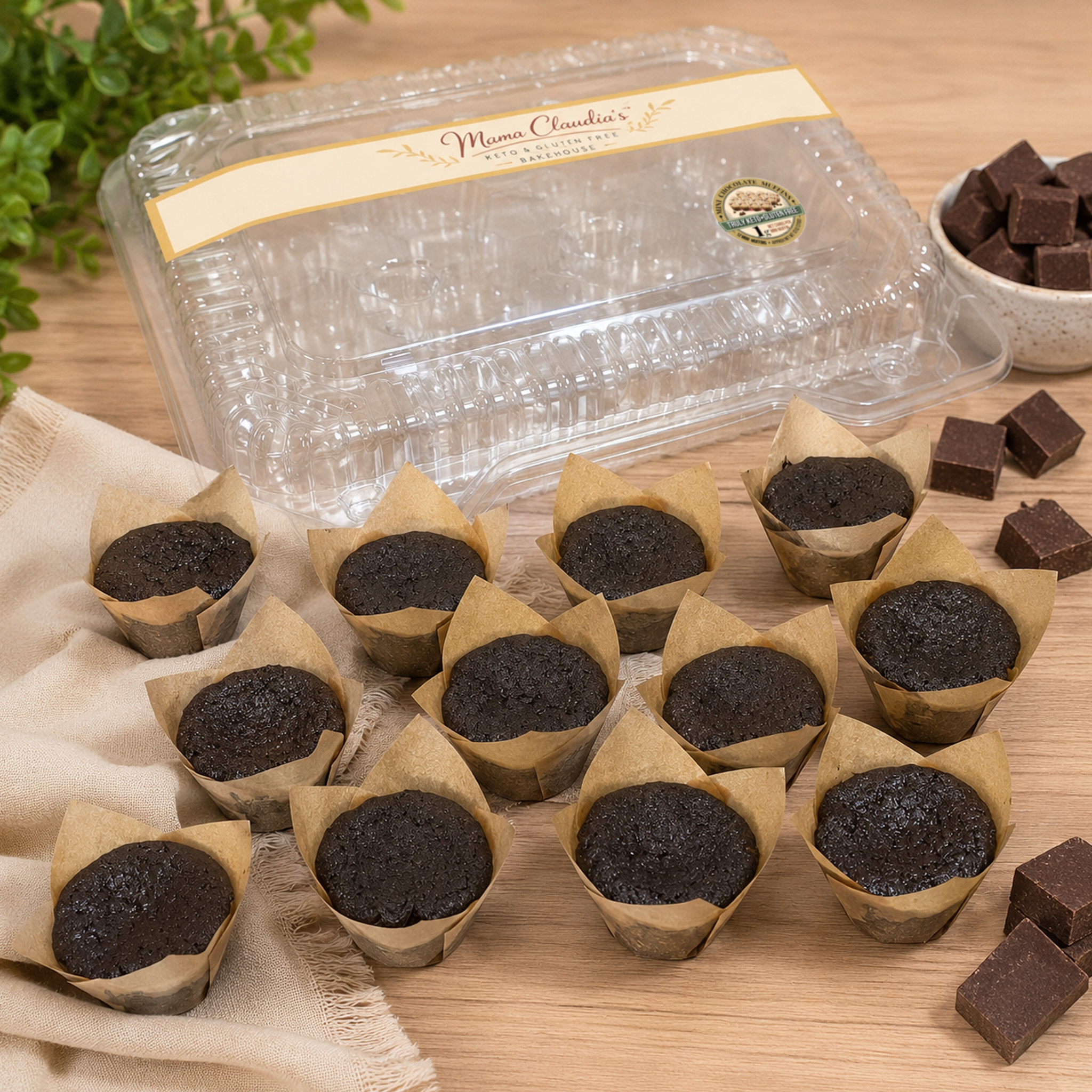 Chocolate Mini Muffins