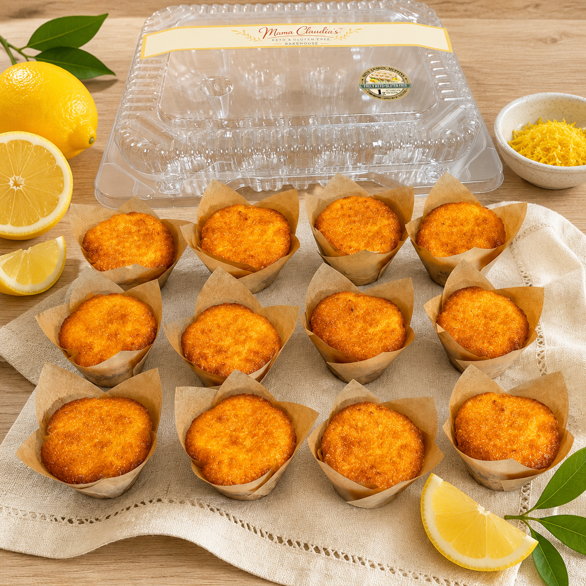 Lemon Mini Muffins