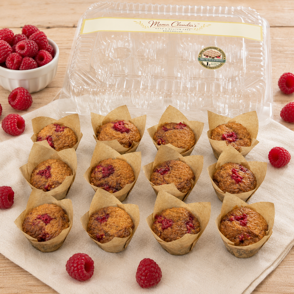 Raspberry Mini Muffins