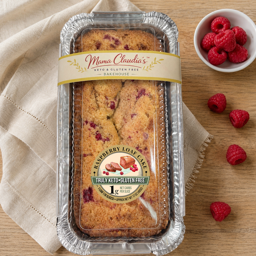 Raspberry Loaf Cake