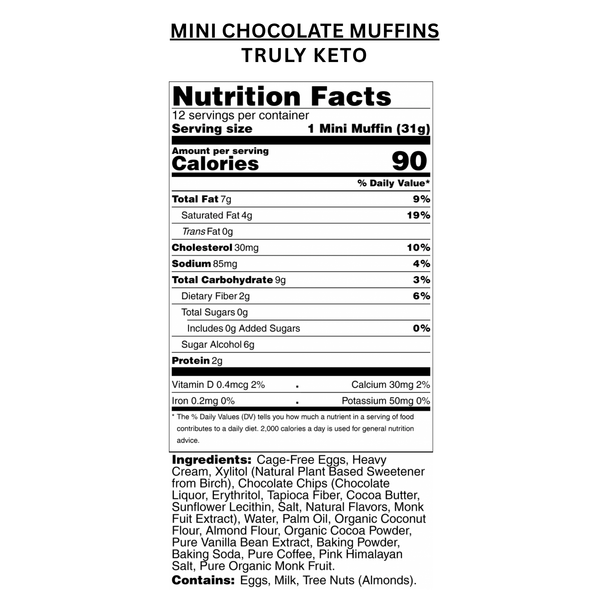 Chocolate Mini Muffins