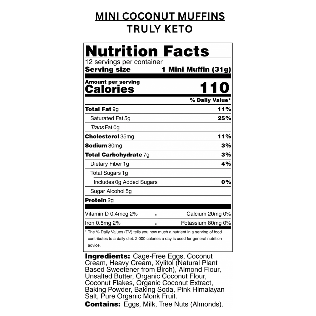 Coconut Mini Muffins