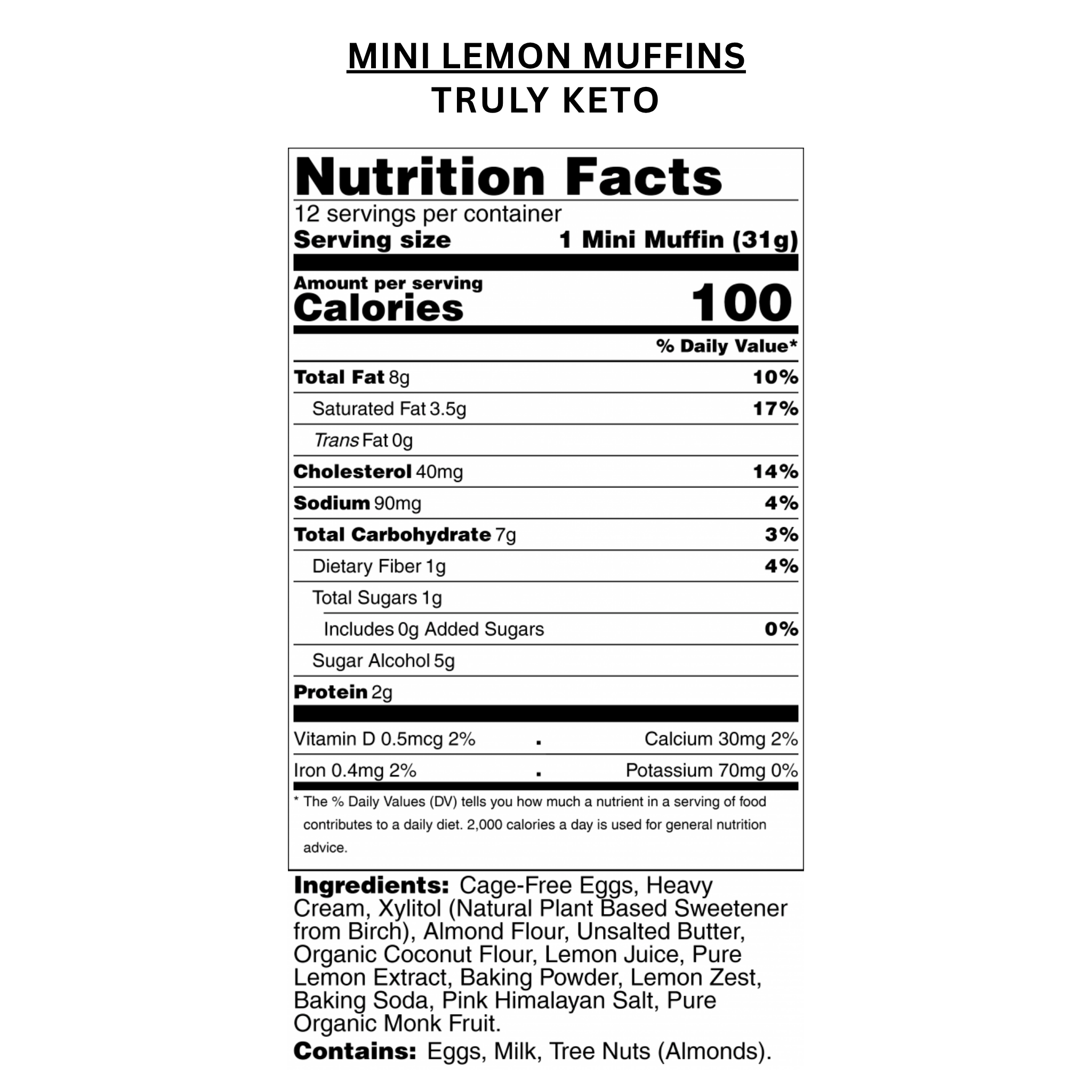 Lemon Mini Muffins