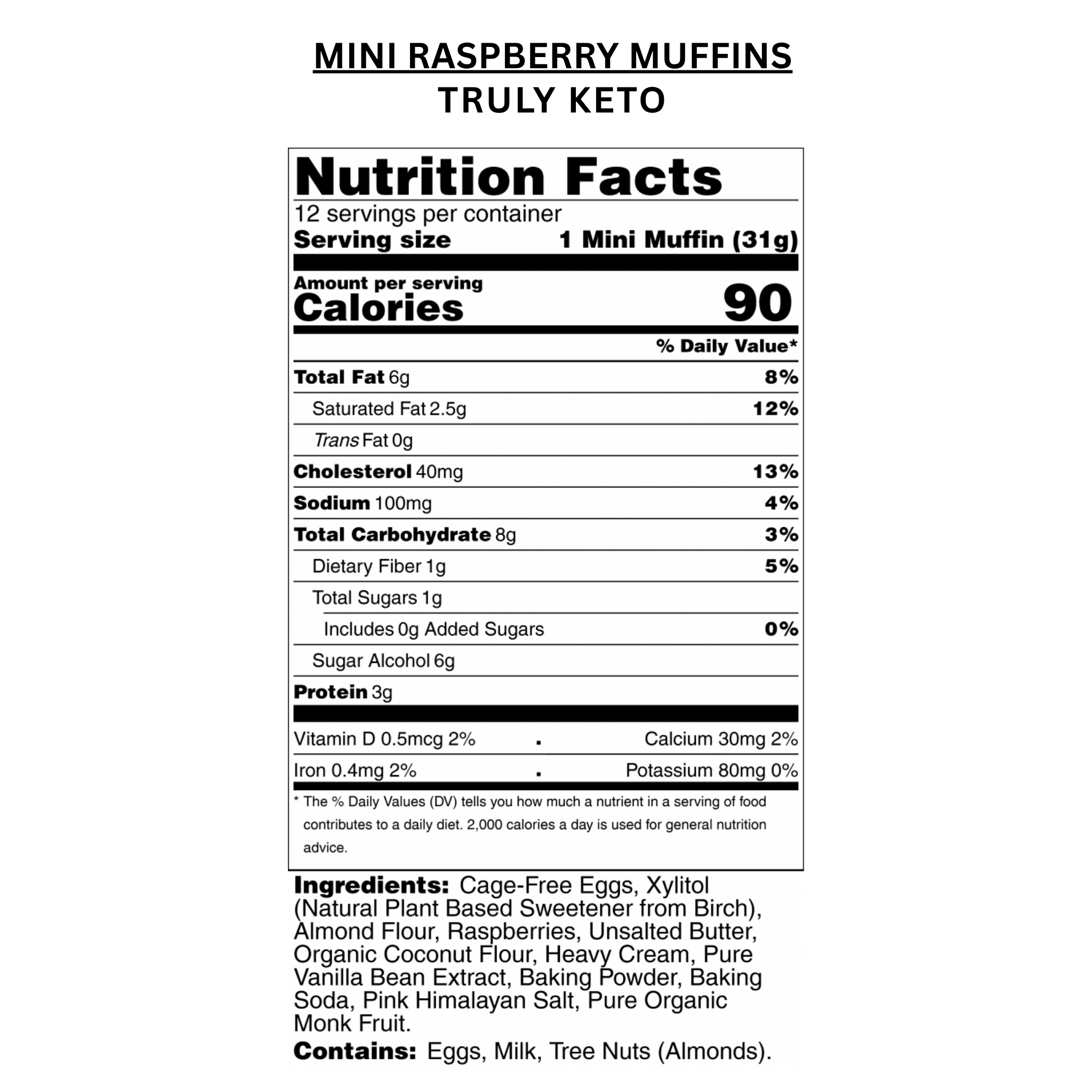 Raspberry Mini Muffins