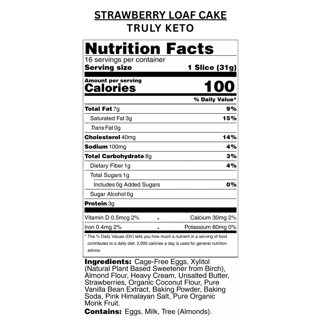 Strawberry Loaf Cake