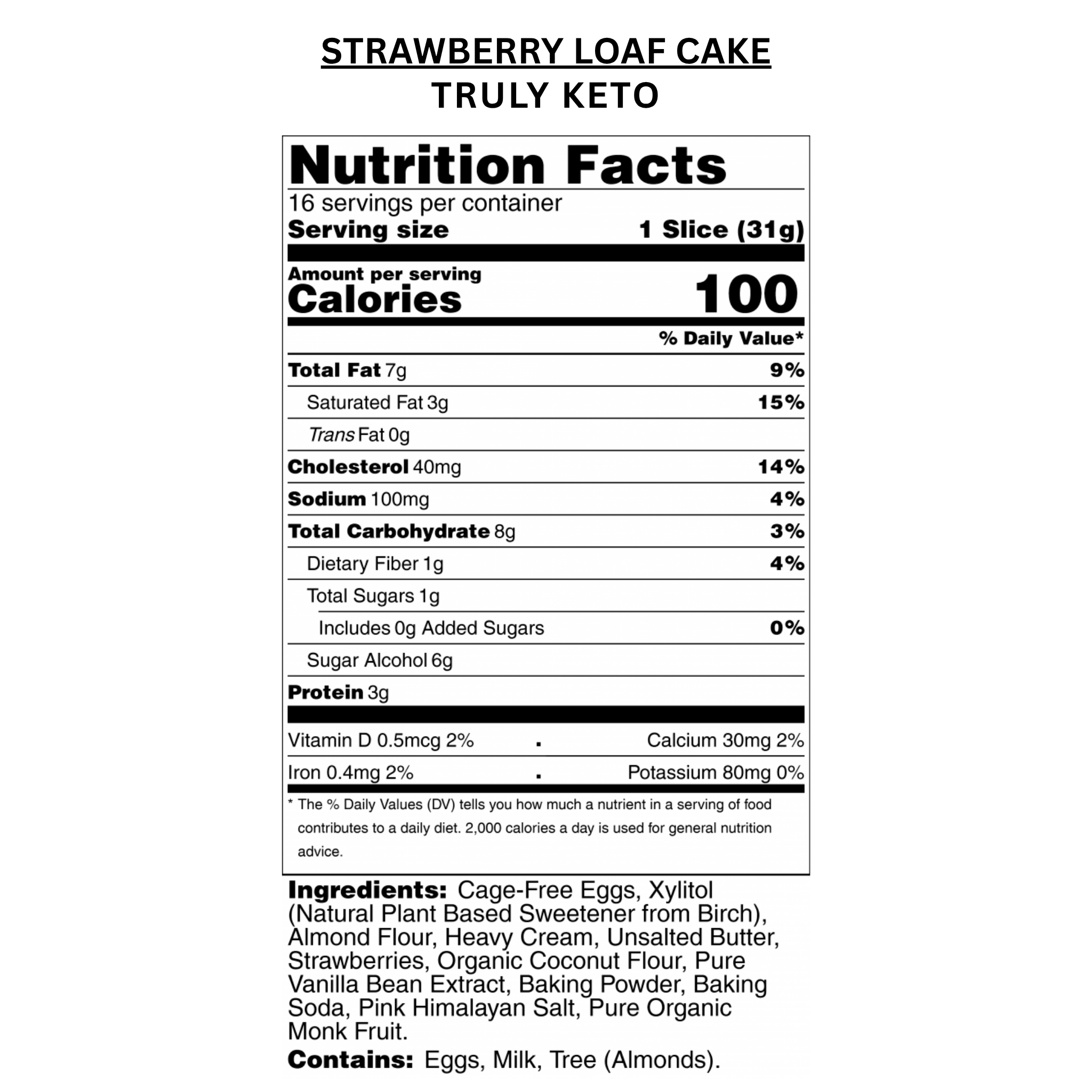 Strawberry Loaf Cake