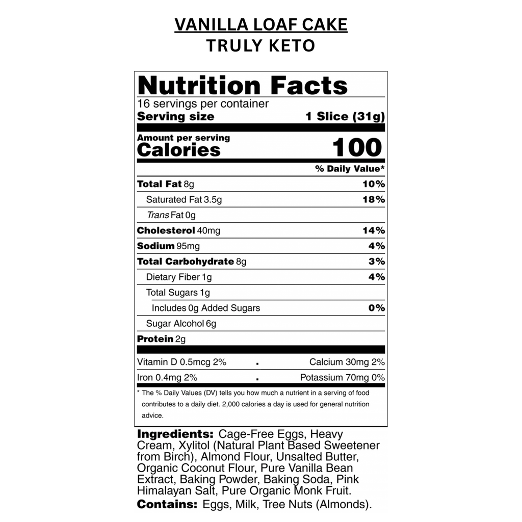 Vanilla Loaf Cake